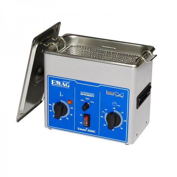 Emmi-30 HC Ultraschallreiniger aus Edelstahl