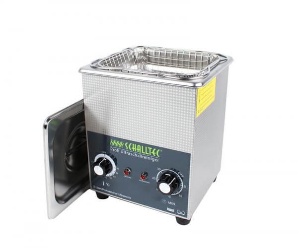 Schalltec S20 Ultraschallreiniger aus Edelstahl mit Heizung